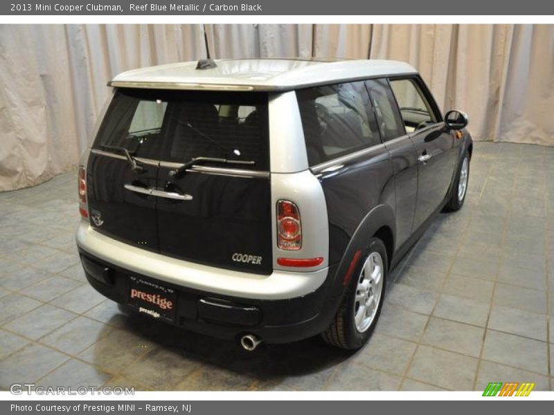 Reef Blue Metallic / Carbon Black 2013 Mini Cooper Clubman
