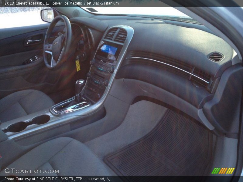 Silver Ice Metallic / Jet Black/Titanium 2013 Chevrolet Malibu LS