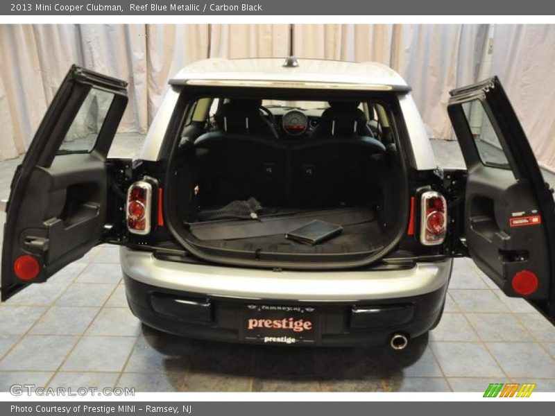 Reef Blue Metallic / Carbon Black 2013 Mini Cooper Clubman
