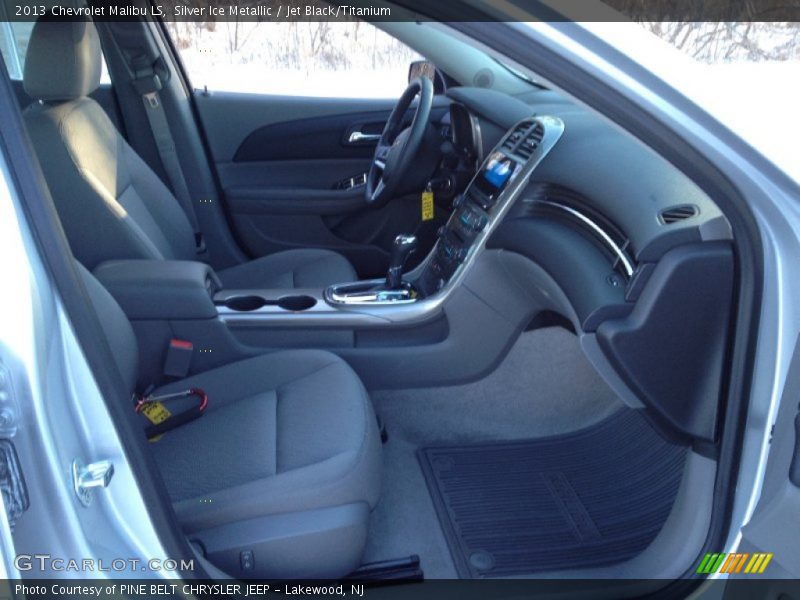 Silver Ice Metallic / Jet Black/Titanium 2013 Chevrolet Malibu LS