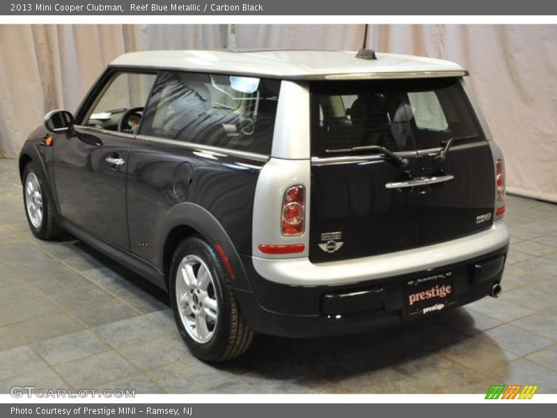 Reef Blue Metallic / Carbon Black 2013 Mini Cooper Clubman