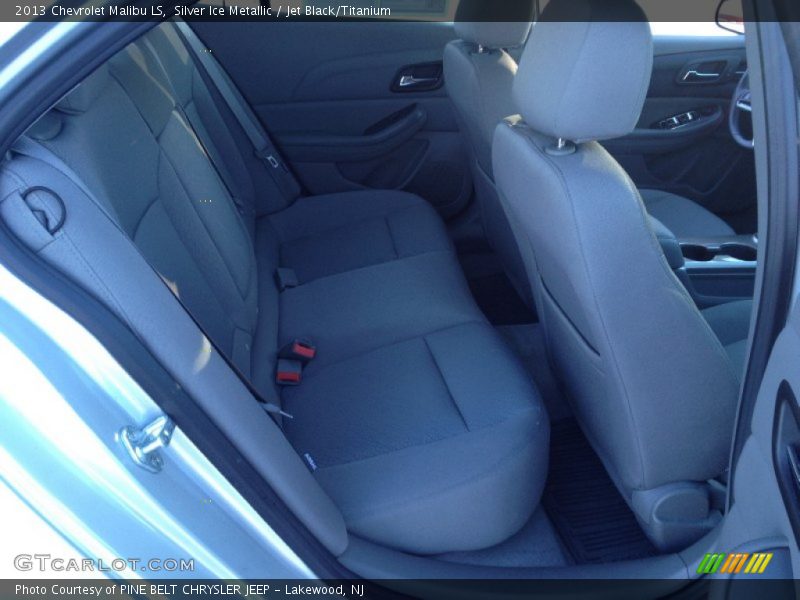 Silver Ice Metallic / Jet Black/Titanium 2013 Chevrolet Malibu LS