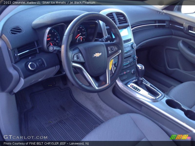 Silver Ice Metallic / Jet Black/Titanium 2013 Chevrolet Malibu LS