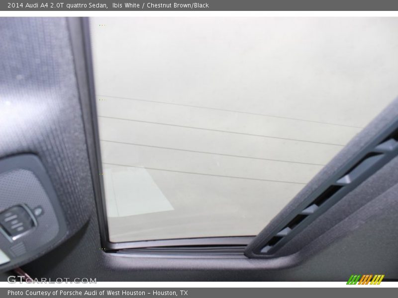 Ibis White / Chestnut Brown/Black 2014 Audi A4 2.0T quattro Sedan