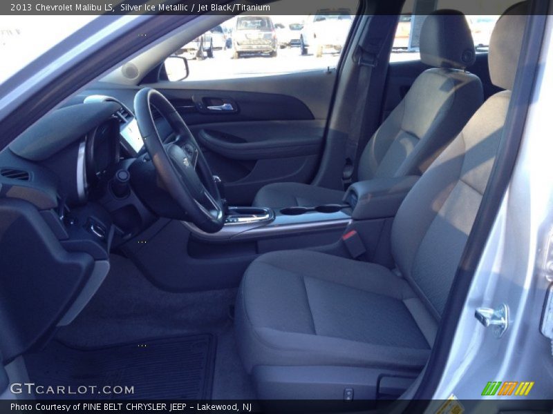 Silver Ice Metallic / Jet Black/Titanium 2013 Chevrolet Malibu LS