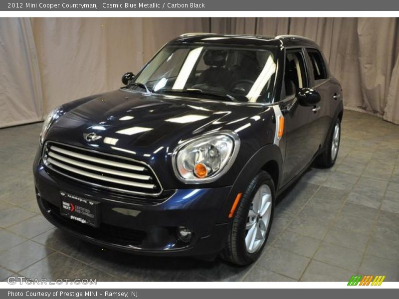 Cosmic Blue Metallic / Carbon Black 2012 Mini Cooper Countryman