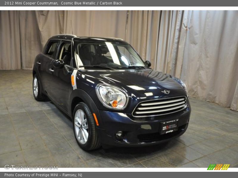 Cosmic Blue Metallic / Carbon Black 2012 Mini Cooper Countryman