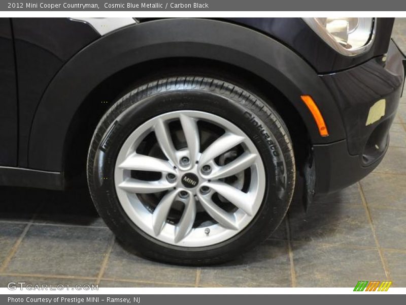 Cosmic Blue Metallic / Carbon Black 2012 Mini Cooper Countryman