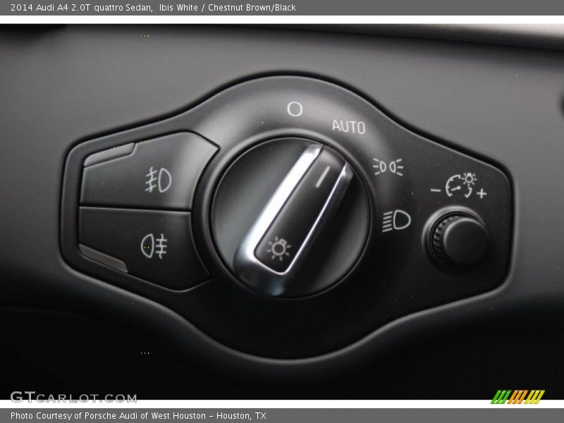 Ibis White / Chestnut Brown/Black 2014 Audi A4 2.0T quattro Sedan