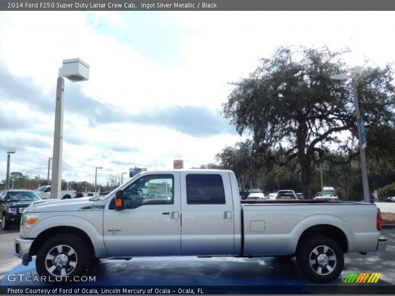  2014 F250 Super Duty Lariat Crew Cab Ingot Silver Metallic