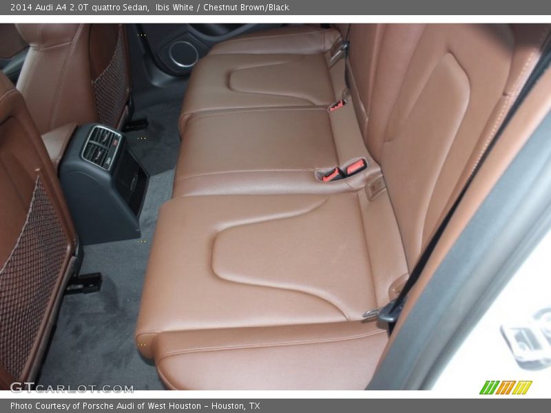 Ibis White / Chestnut Brown/Black 2014 Audi A4 2.0T quattro Sedan