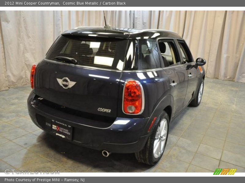 Cosmic Blue Metallic / Carbon Black 2012 Mini Cooper Countryman