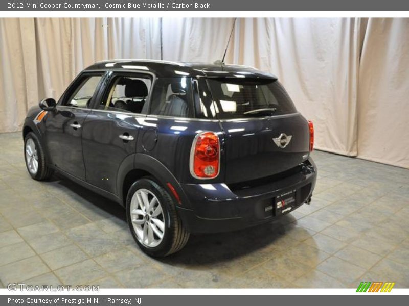 Cosmic Blue Metallic / Carbon Black 2012 Mini Cooper Countryman