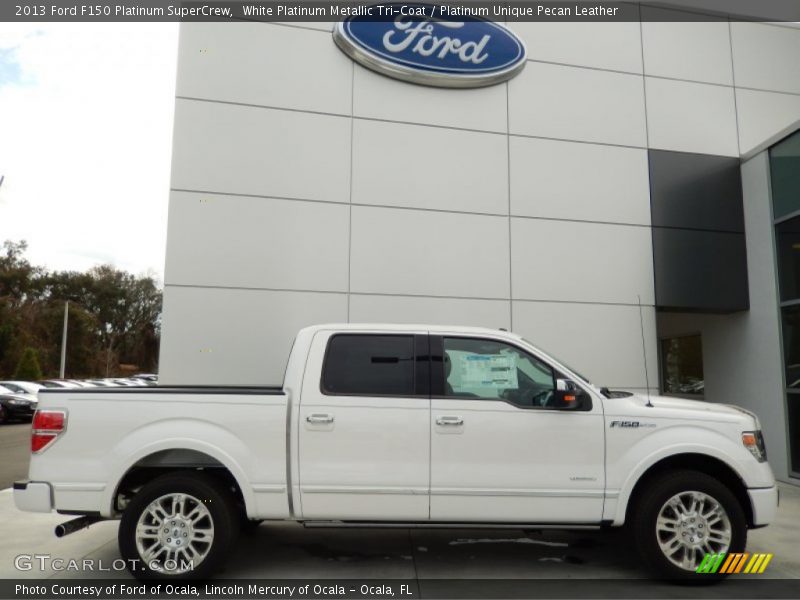  2013 F150 Platinum SuperCrew White Platinum Metallic Tri-Coat