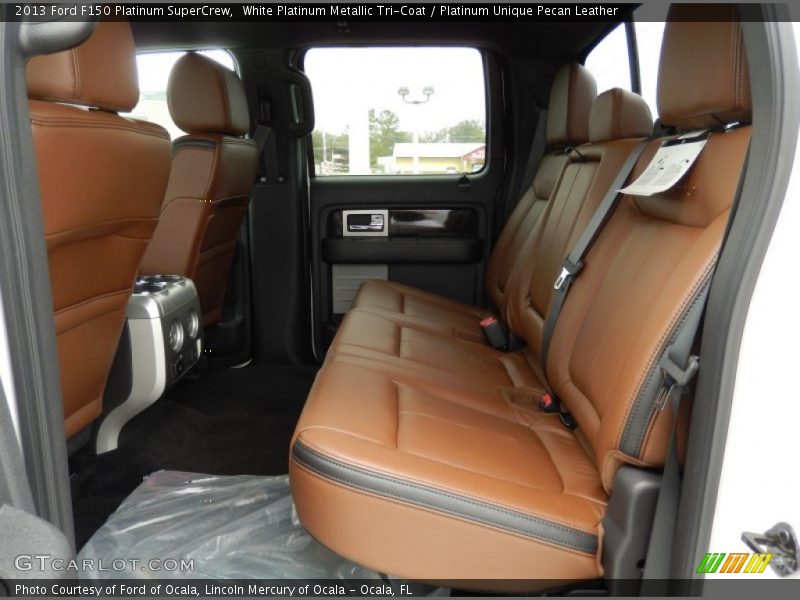 Rear Seat of 2013 F150 Platinum SuperCrew