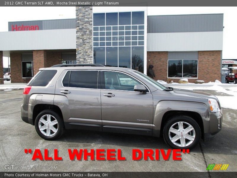 Mocha Steel Metallic / Light Titanium 2012 GMC Terrain SLT AWD