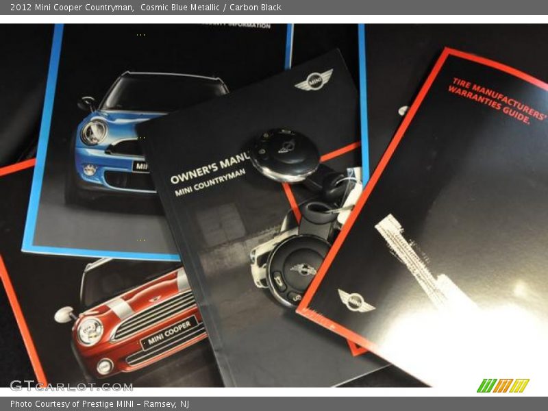 Cosmic Blue Metallic / Carbon Black 2012 Mini Cooper Countryman