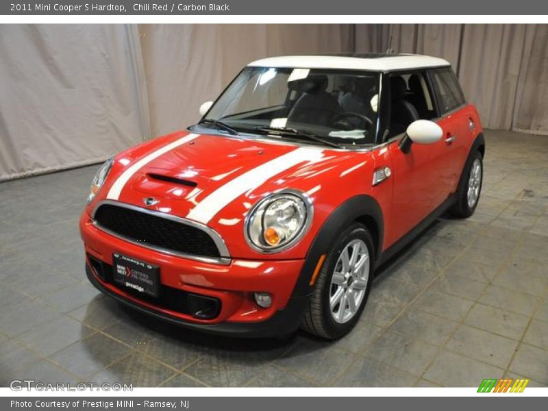 Chili Red / Carbon Black 2011 Mini Cooper S Hardtop