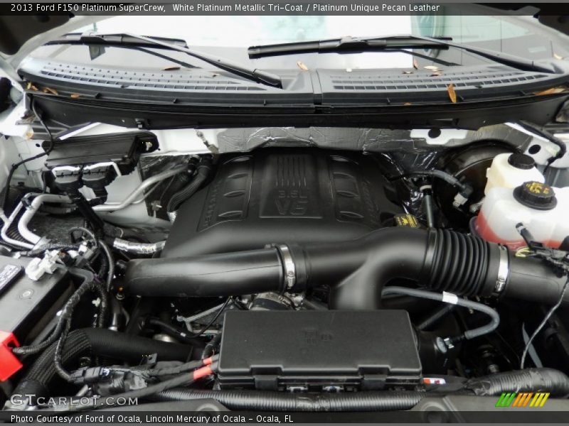  2013 F150 Platinum SuperCrew Engine - 3.5 Liter EcoBoost DI Turbocharged DOHC 24-Valve Ti-VCT V6