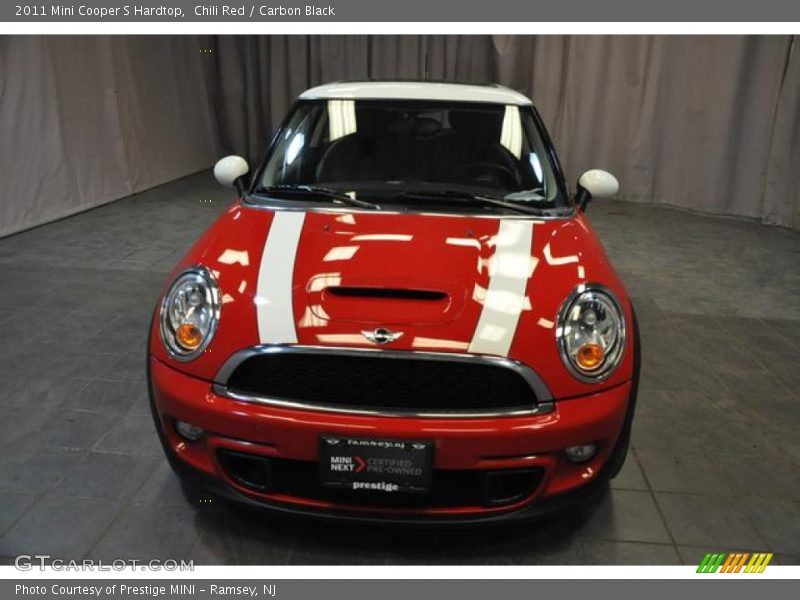 Chili Red / Carbon Black 2011 Mini Cooper S Hardtop