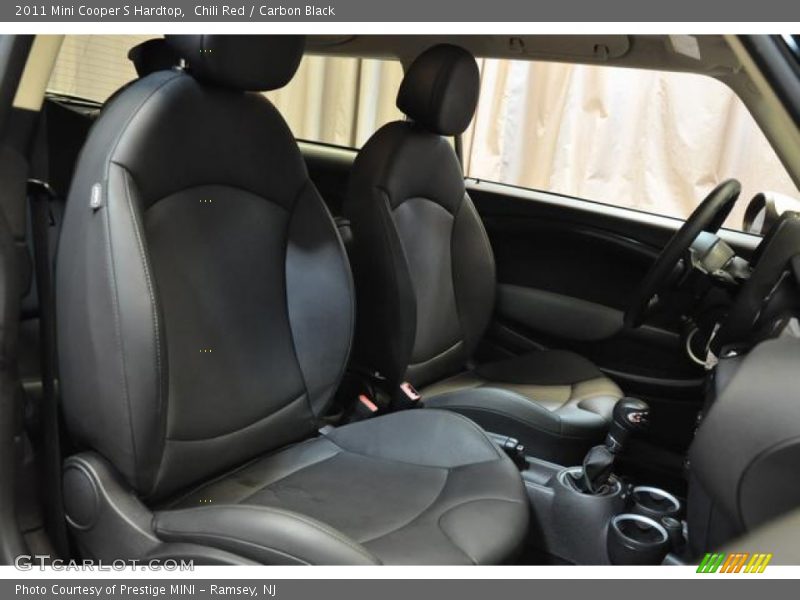 Chili Red / Carbon Black 2011 Mini Cooper S Hardtop