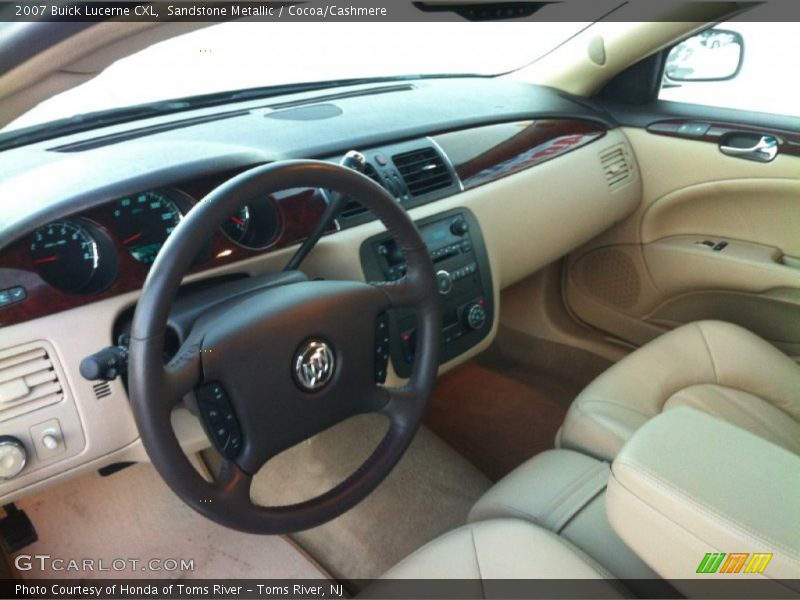Sandstone Metallic / Cocoa/Cashmere 2007 Buick Lucerne CXL