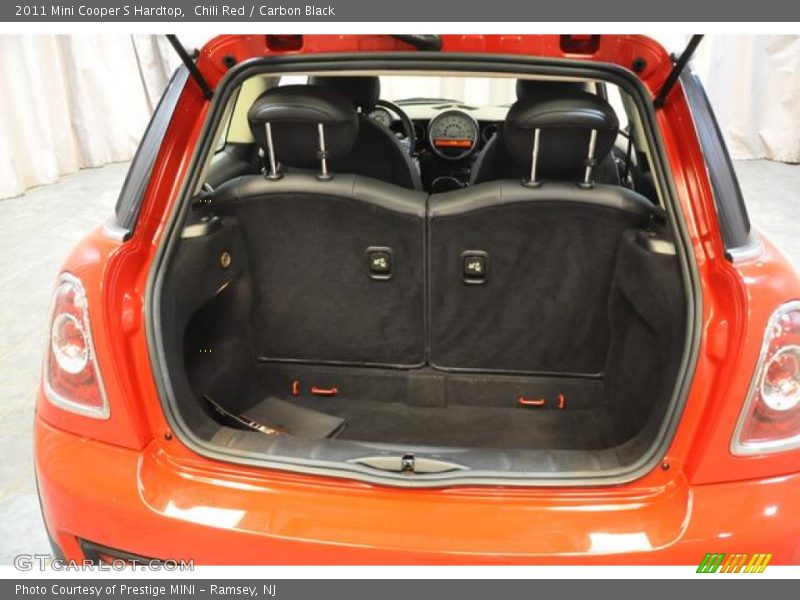 Chili Red / Carbon Black 2011 Mini Cooper S Hardtop
