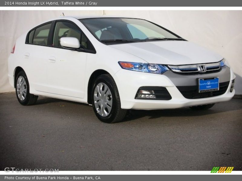 Taffeta White / Gray 2014 Honda Insight LX Hybrid
