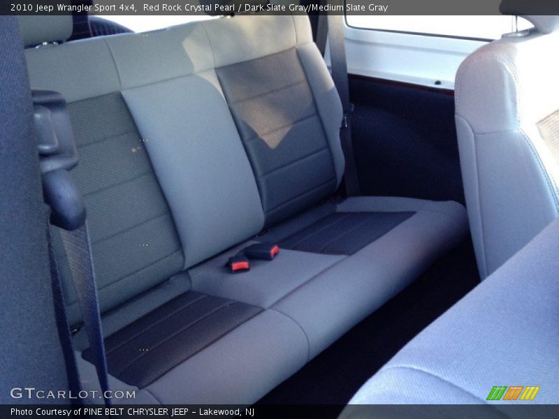 Red Rock Crystal Pearl / Dark Slate Gray/Medium Slate Gray 2010 Jeep Wrangler Sport 4x4