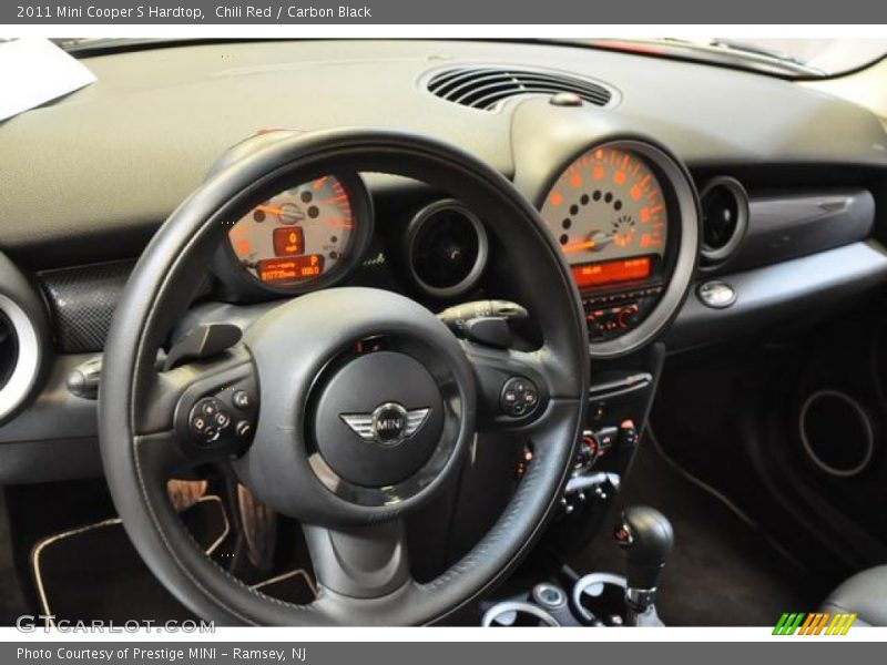 Chili Red / Carbon Black 2011 Mini Cooper S Hardtop