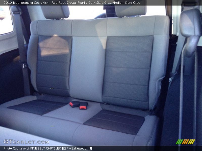 Red Rock Crystal Pearl / Dark Slate Gray/Medium Slate Gray 2010 Jeep Wrangler Sport 4x4