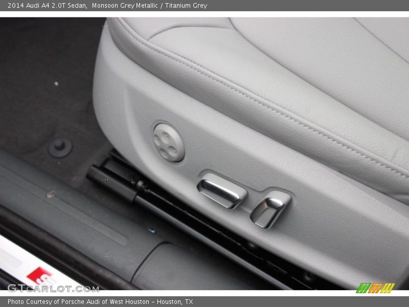 Monsoon Grey Metallic / Titanium Grey 2014 Audi A4 2.0T Sedan