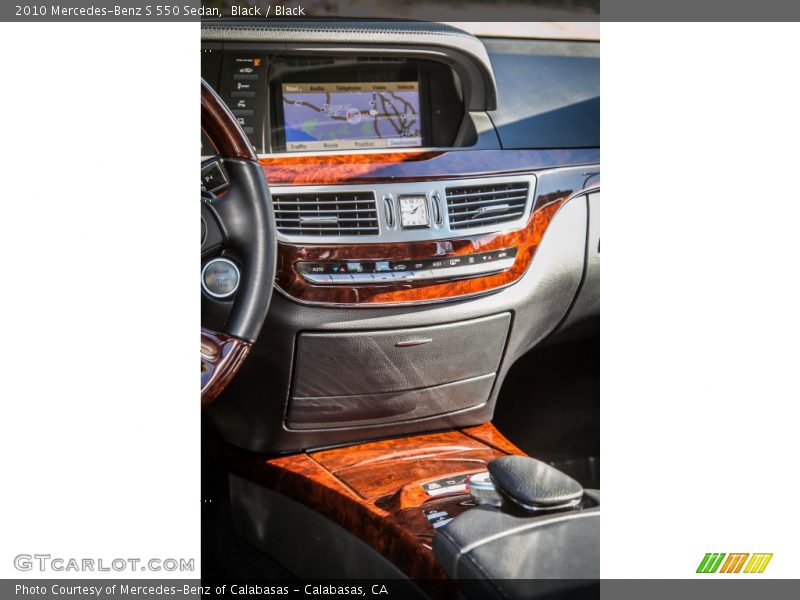 Black / Black 2010 Mercedes-Benz S 550 Sedan