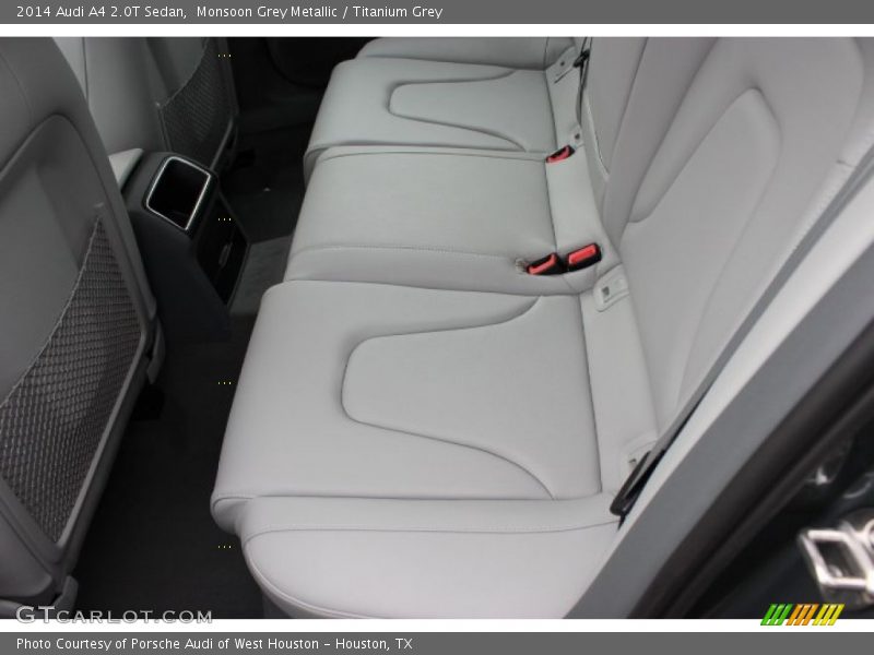 Monsoon Grey Metallic / Titanium Grey 2014 Audi A4 2.0T Sedan
