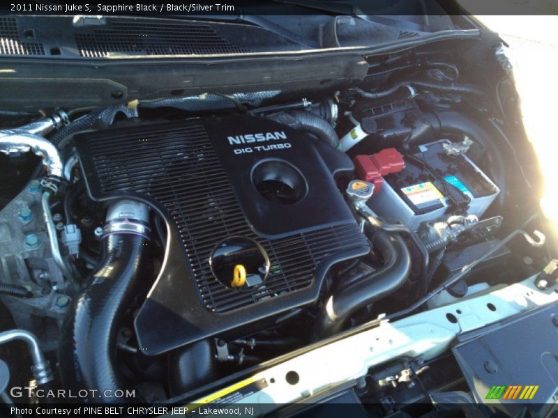 Sapphire Black / Black/Silver Trim 2011 Nissan Juke S