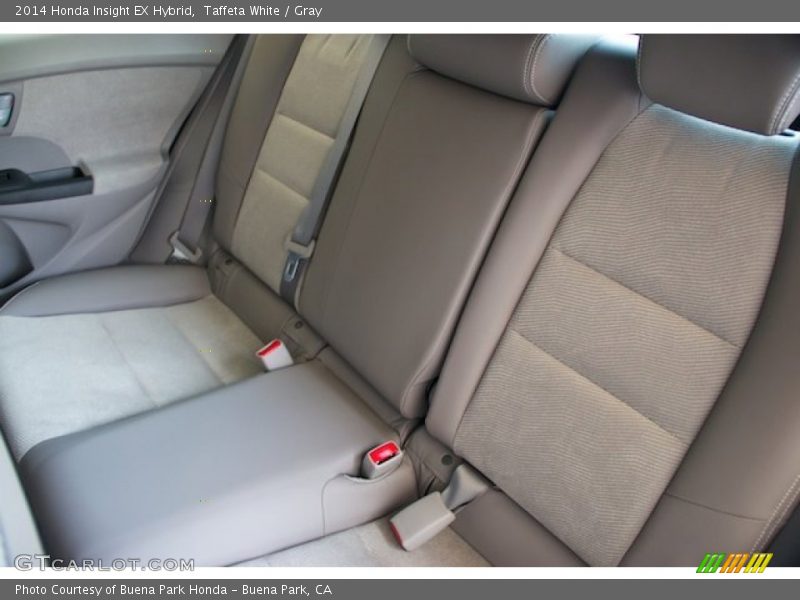 Taffeta White / Gray 2014 Honda Insight EX Hybrid