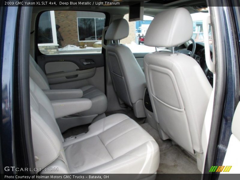 Deep Blue Metallic / Light Titanium 2009 GMC Yukon XL SLT 4x4