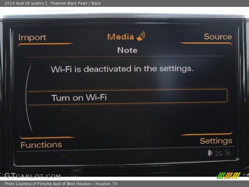 Phantom Black Pearl / Black 2014 Audi S8 quattro S