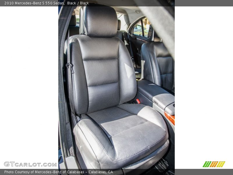 Black / Black 2010 Mercedes-Benz S 550 Sedan