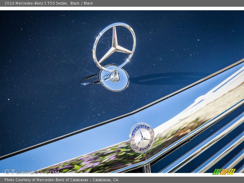 Black / Black 2010 Mercedes-Benz S 550 Sedan