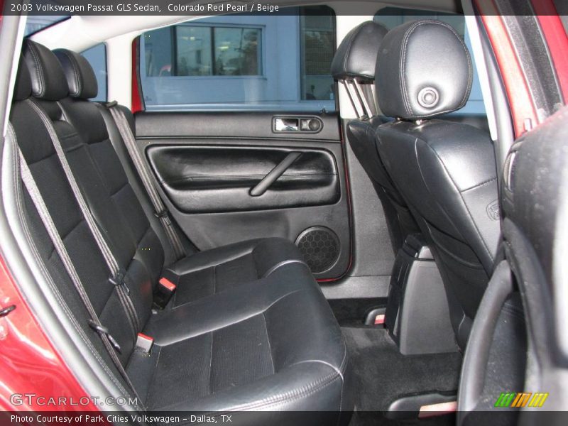 Colorado Red Pearl / Beige 2003 Volkswagen Passat GLS Sedan