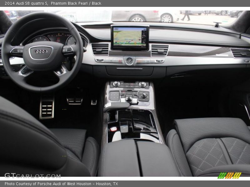 Phantom Black Pearl / Black 2014 Audi S8 quattro S