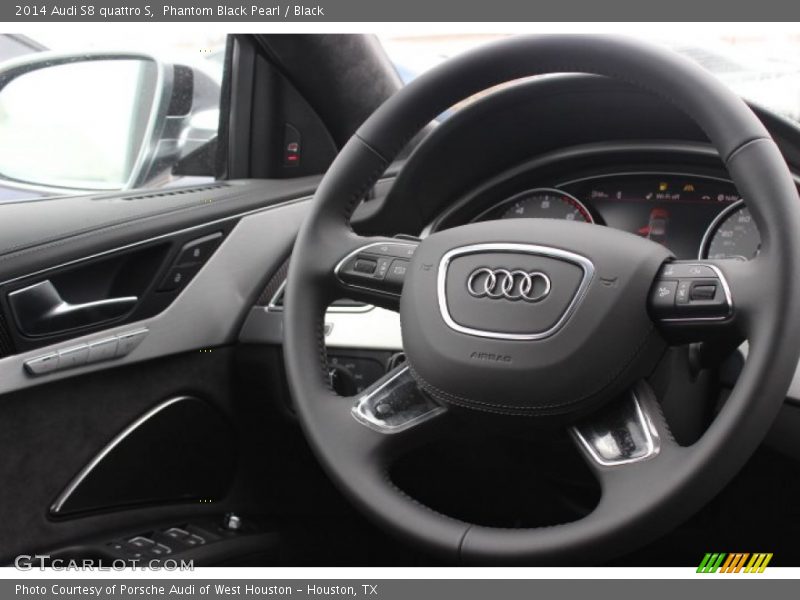 Phantom Black Pearl / Black 2014 Audi S8 quattro S