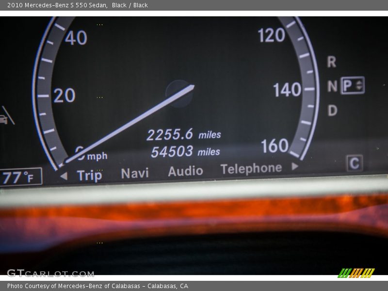 Black / Black 2010 Mercedes-Benz S 550 Sedan