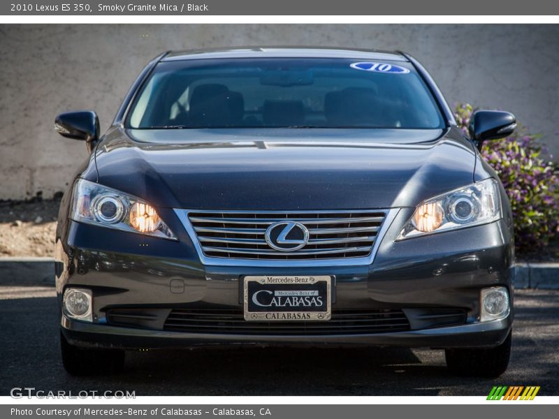 Smoky Granite Mica / Black 2010 Lexus ES 350