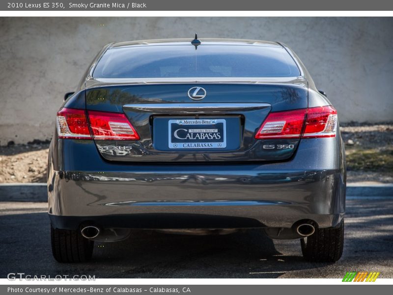 Smoky Granite Mica / Black 2010 Lexus ES 350