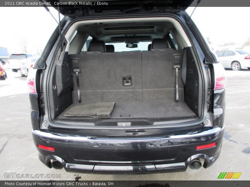 Carbon Black Metallic / Ebony 2011 GMC Acadia Denali