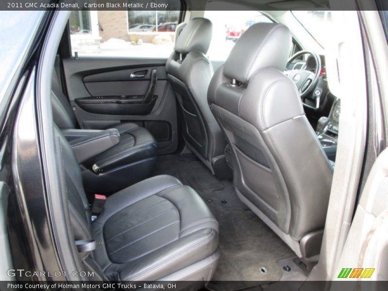 Carbon Black Metallic / Ebony 2011 GMC Acadia Denali