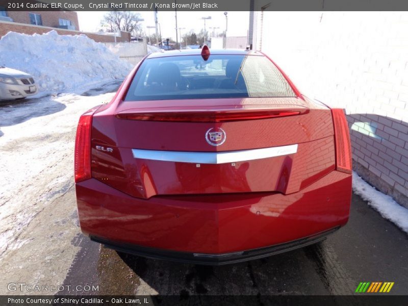 Crystal Red Tintcoat / Kona Brown/Jet Black 2014 Cadillac ELR Coupe