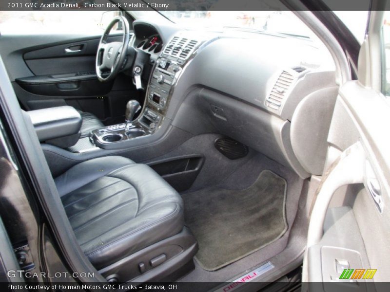 Carbon Black Metallic / Ebony 2011 GMC Acadia Denali